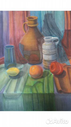 Пастельная картина. Жанр натюрморт