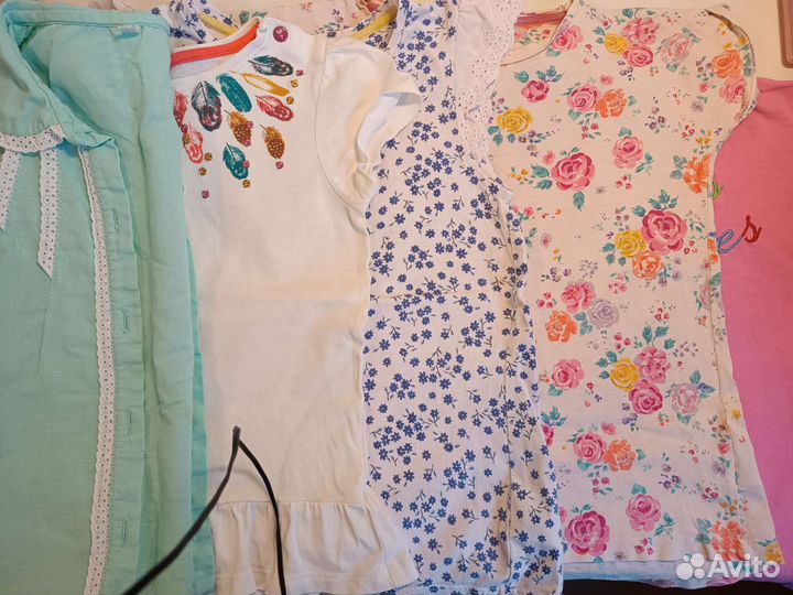 Вещи пакетом для девочки 104-116