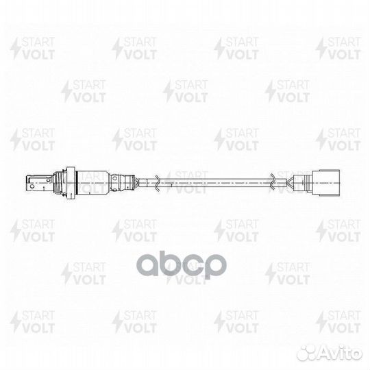 Датчик кисл. для а/м Toyota Avensis (03) 2.0i