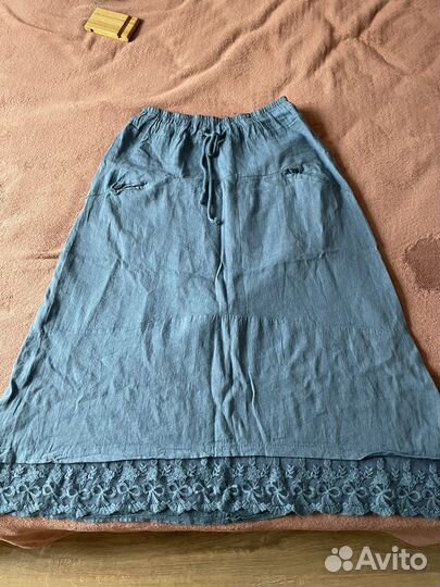Юбка лён 48-50 Италия