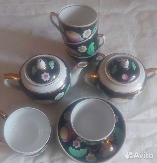 Чайный сервиз вербилки СССР