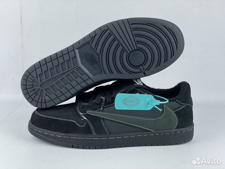 Nike Air Jordan 1 low Travis Scott black phantom