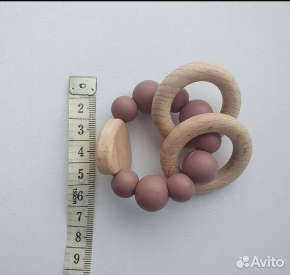 Погремушки-грызунки, Бизикубик, Игрушка-подвеска