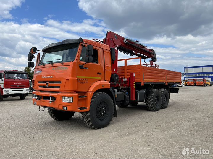 КамАЗ 43118-23027-50 с КМУ, 2023