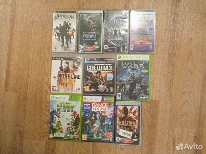 Игры на ps3, xbox 360, psp (описание)