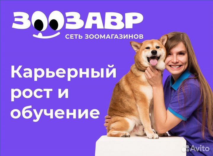 Продавец-кассир в зоомагазин 