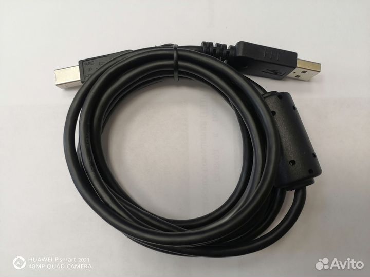 Кабель для принтера 2м. USB Type A / USB Type B