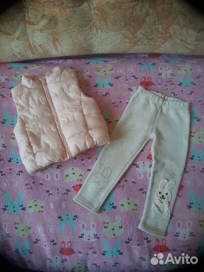 Вещи пакетом для девочки86-92