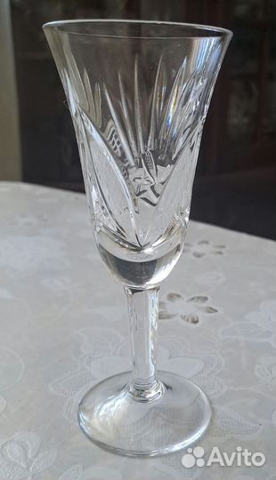 Фужеры хрустальные