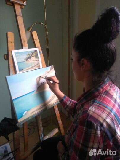Обучение живописи маслом