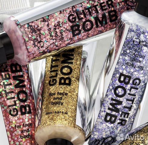 Жидкий глиттер для лица и тела Lamel insta bomb