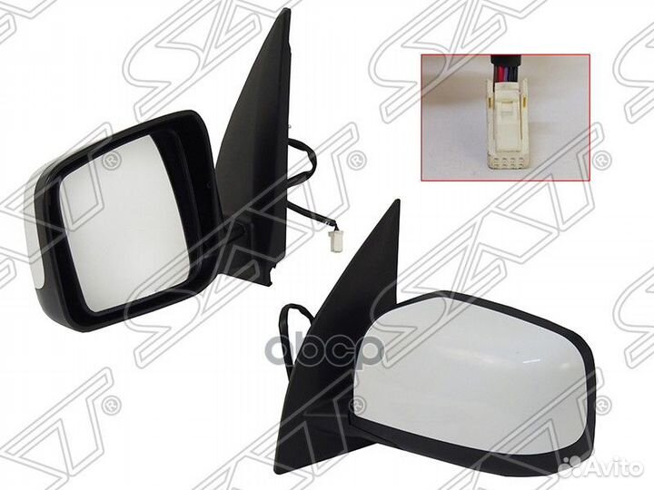 Зеркало Nissan X-Trail 07-15 (Слева/ 5 контактов)