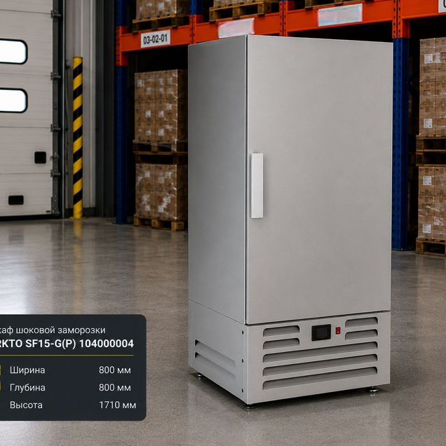 Шкаф шоковой заморозки arkto SF15-G(P) 104000004