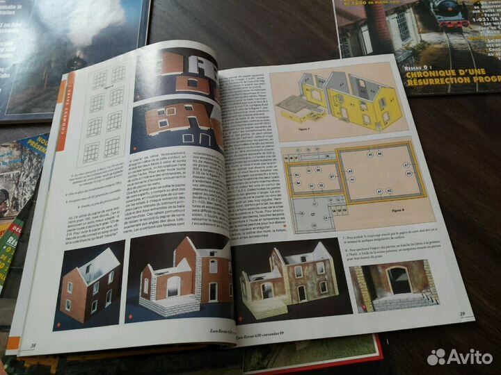 Журналы Le Train, Loco Revue, Eisenbahn Kurier