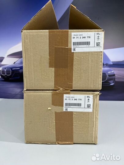 Чёрные решётки радиатора M Performance BMW F30