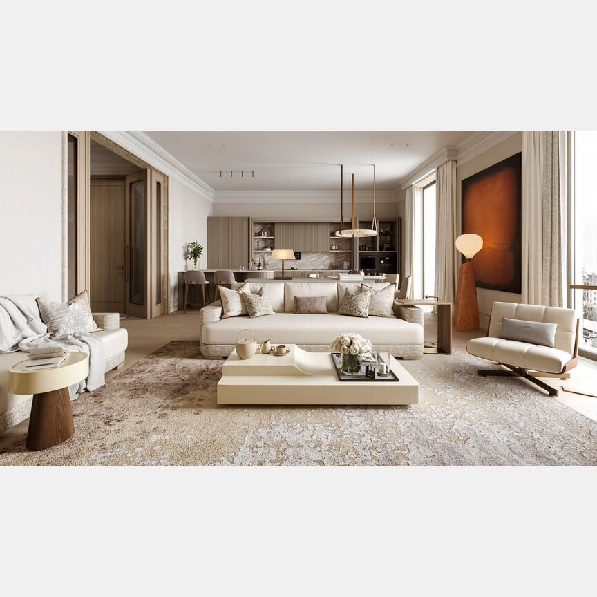 3-к. квартира, 225,1 м², 2/7 эт.