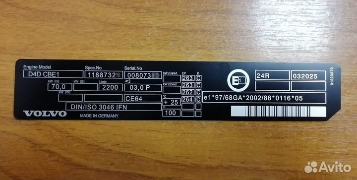 VIN Шильды, Заводские Таблички, Вин наклейки,Бирки