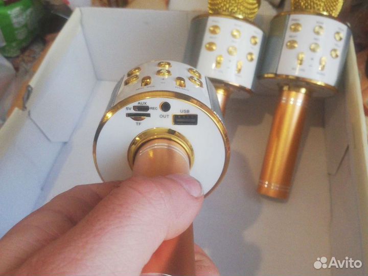 Bluetooth микрофон колонка брак