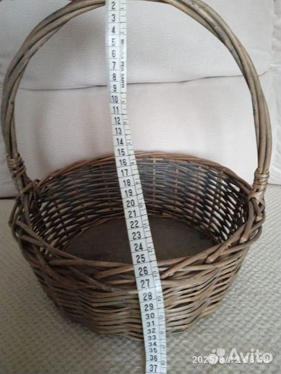Корзина плетеная