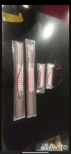 Подсветка с логотипом Кашкай на короба