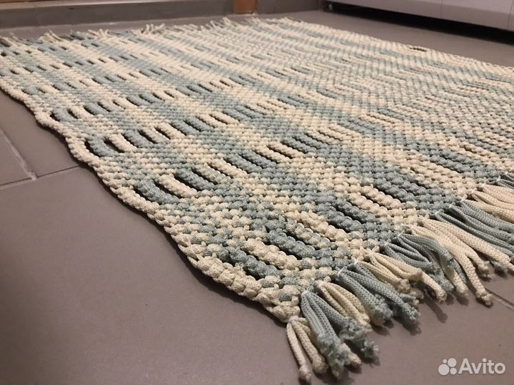Коврик макраме новый