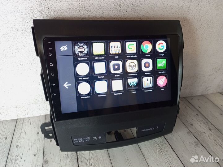 Магнитола Mitsubishi outlander xl на Android IPS