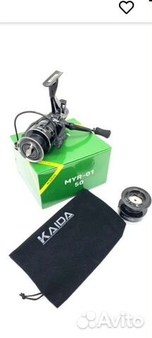 Катушка рыболовные kaida мyr01 с байтранером