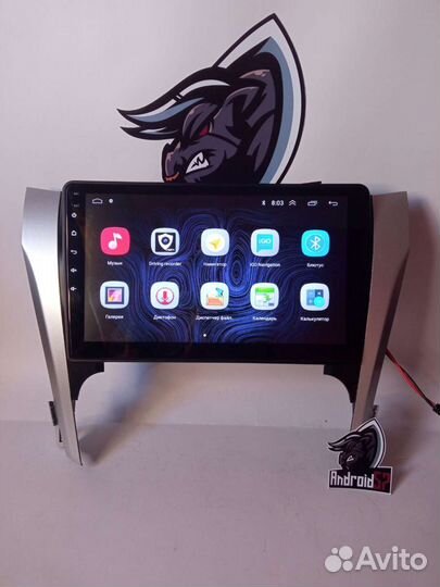 Магнитола на Тойота Камри v50 10дюймов android