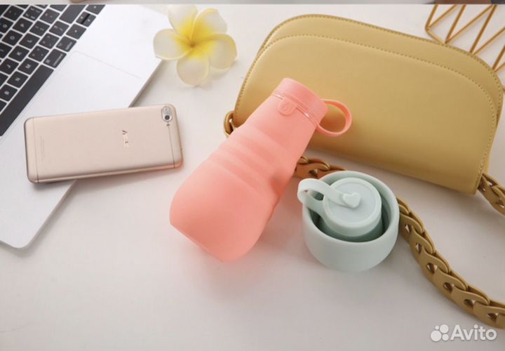 Бутылка для спорта, складная