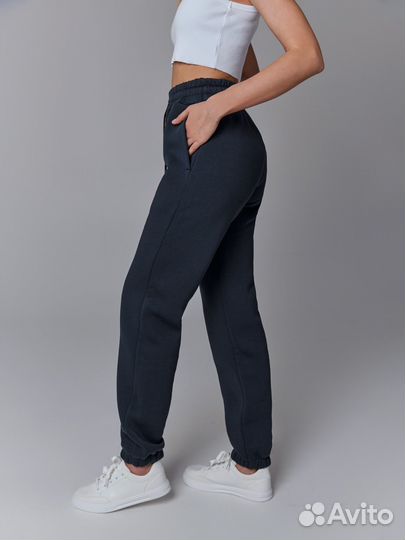 Джоггеры утепленные женские