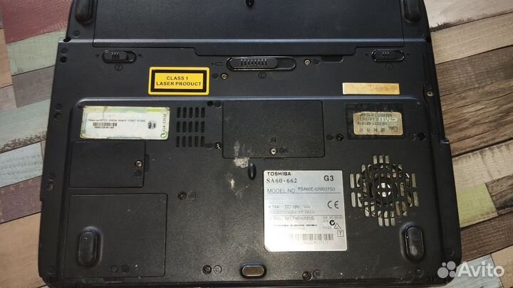 Ноутбук toshiba