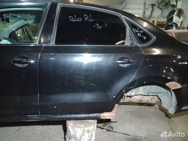 Дверь задняя левая VW Polo (Sed RUS) 2011