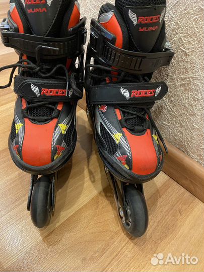 Роликовые коньки раздвижные Roces 30-35 размер