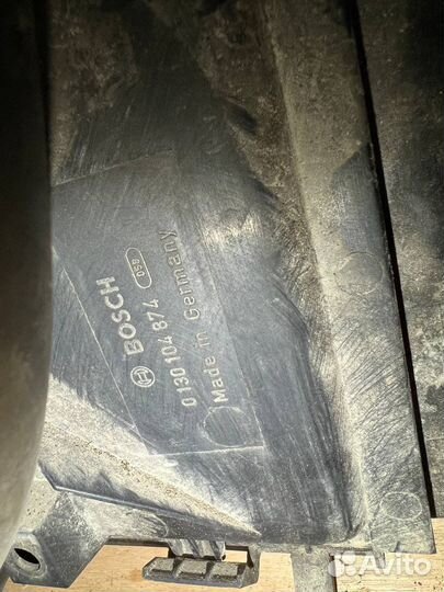 Кассета радиатора на bmw e46