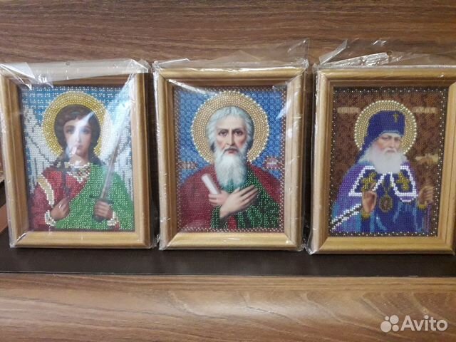 Иконы из бисера