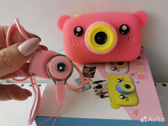 Детский фотоаппарат мишка