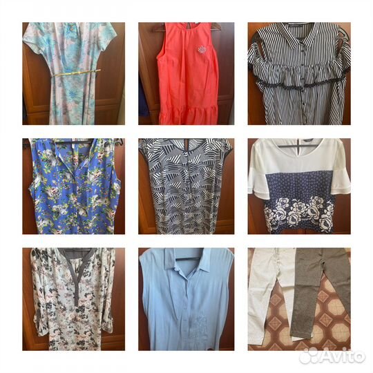 Большой пакет женских брендовых вещей 48-50
