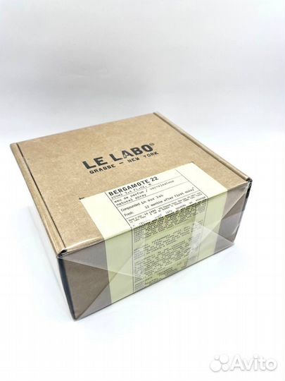 LE labo Bergamote 22 (Ле лабо бергамот)оригинал