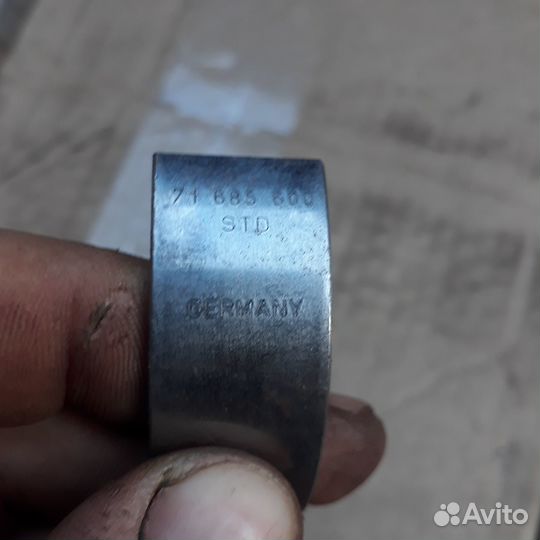 Вкладыши коренные Фольксваген Ауди germany