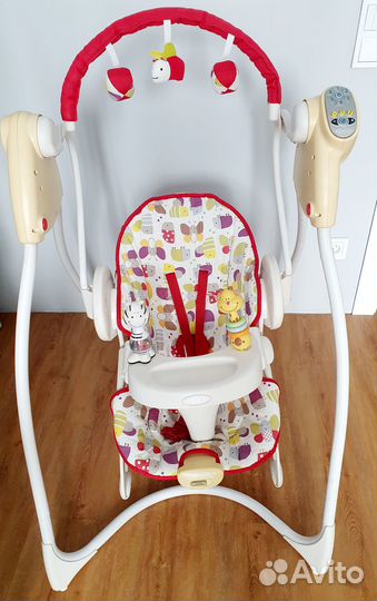 Качели-шезлонг Graco Swing n Bounce