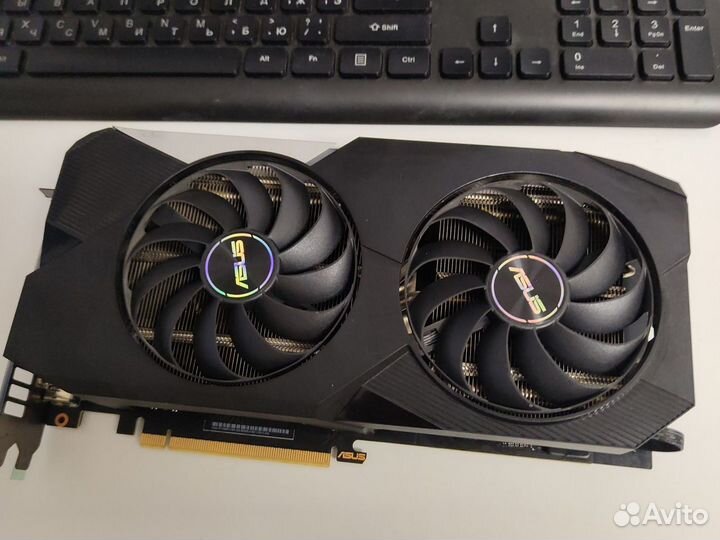 Видеокарта rtx 3060ti 8gb Asus