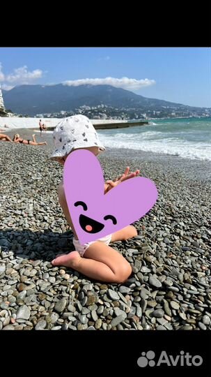 Панамка и косынка для девочки размер 44