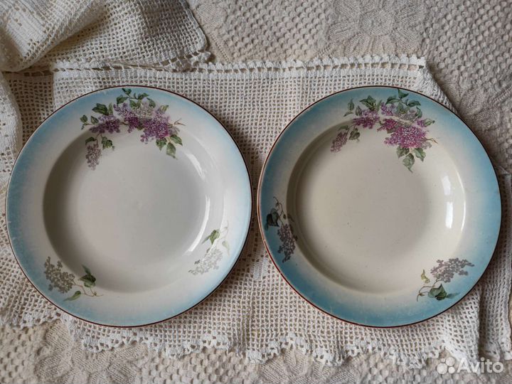 Старинная тарелка