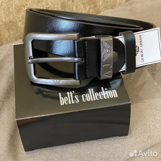 Ремень мужской натуральная кожа 23 февраля