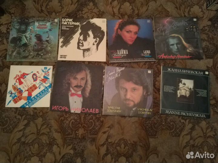 Пластинки советская эстрада СССР