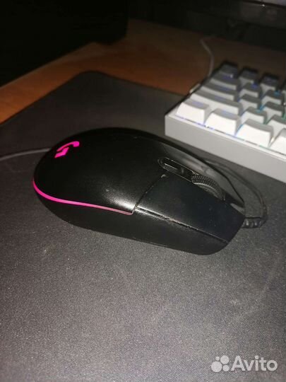 Игровая мышь logitech g102 progigy