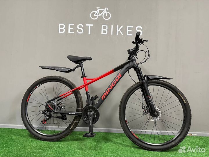 Велосипед mingdi 27.5 алюм рама идеал состояние
