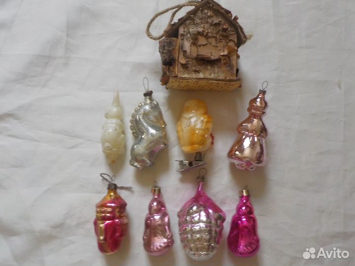 Елочные игрушки СССР сказочные персонажи