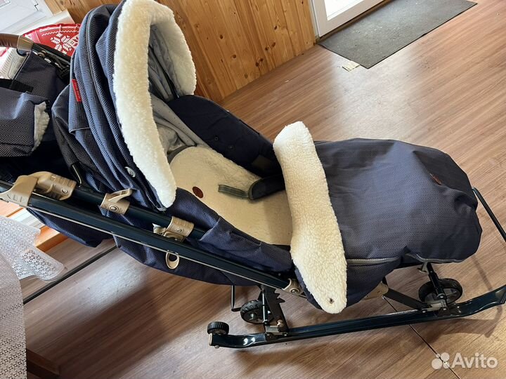 Санки коляска ника 7 8