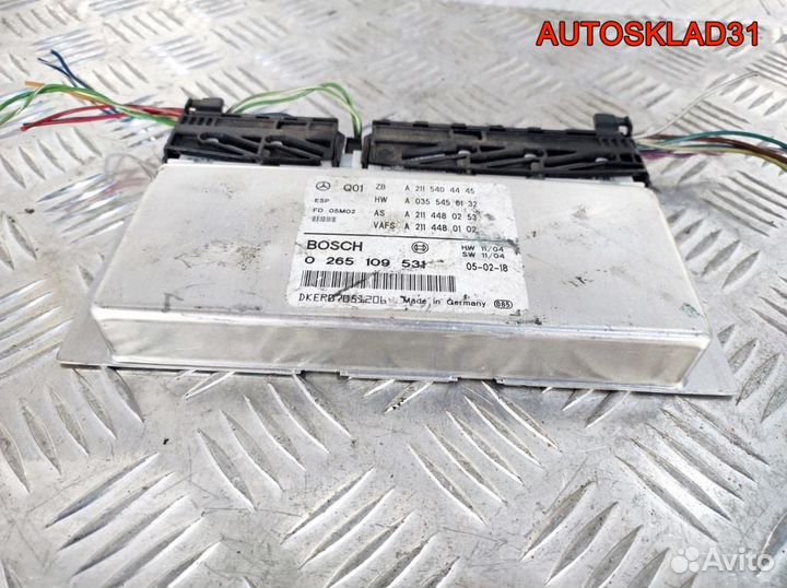 Блок управления ESP Mercedes Benz W211 A2115404445